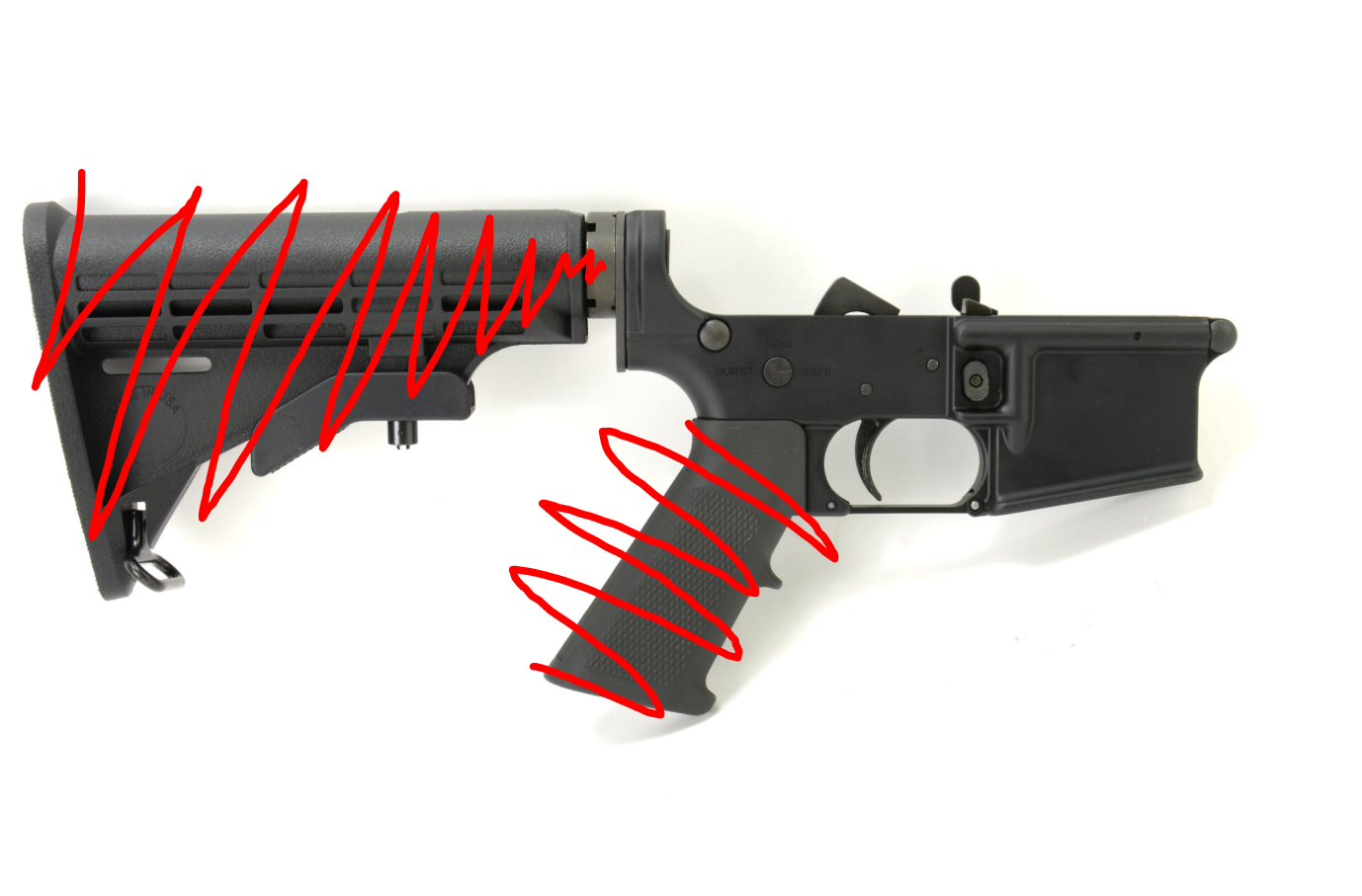 GHK AR V3 Complete Lower Reciever (Backorder)